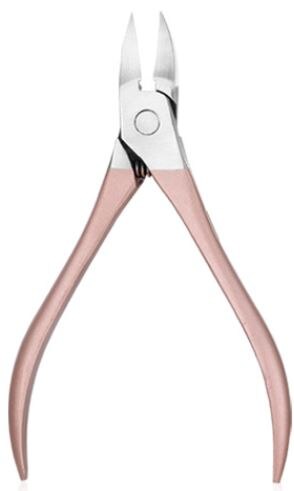 Unha do pé cutícula nipper cortador de corte tesoura alicate cortador de tosquiadeira de unhas calo shavers chiropody podologia removedor: Generation 3 Pink