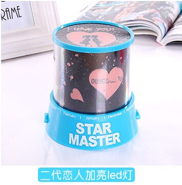 Rotating LED night light projector star sky master projection lamp children room decorative