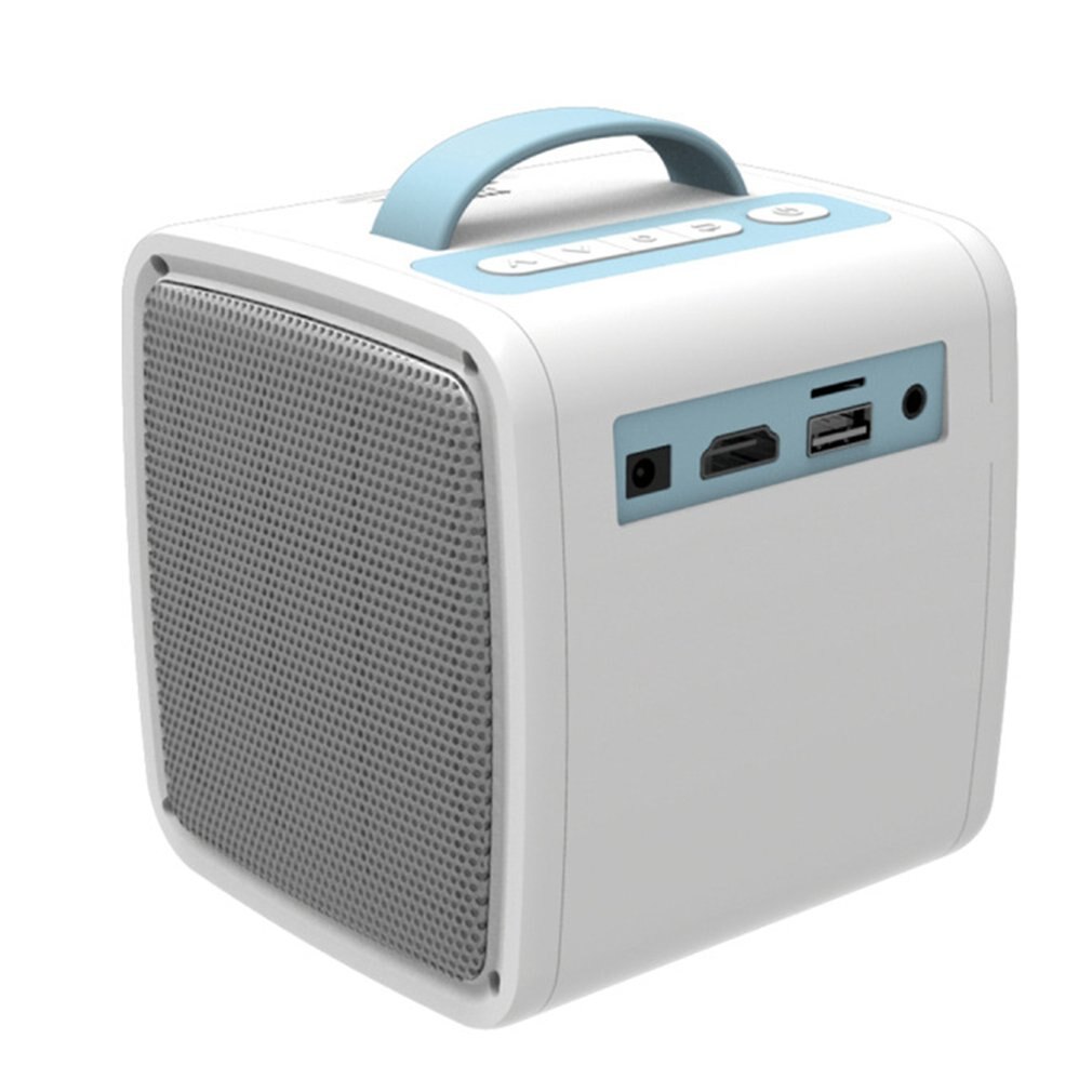 EU Plus Mini Q2 Home Children Projector Portable Led Support Hd 1080P Small Projector 20-80 Inch Projection Size