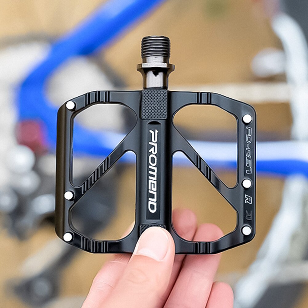 PROMEND – pédale de vtt en alliage d&#39;aluminium, 2 pièces, antidérapante, plateforme à dégagement rapide, accessoires de pédales