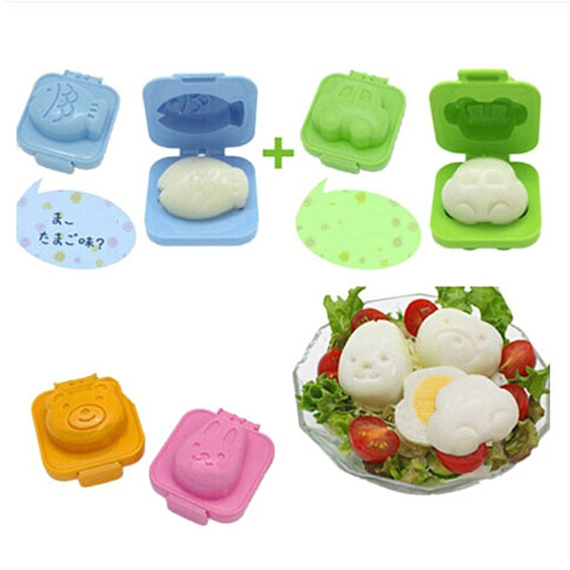 Cartoon Sushi Maker Boiled Egg Rice Roll Mold Kitchen DIY Chef Rice Ball