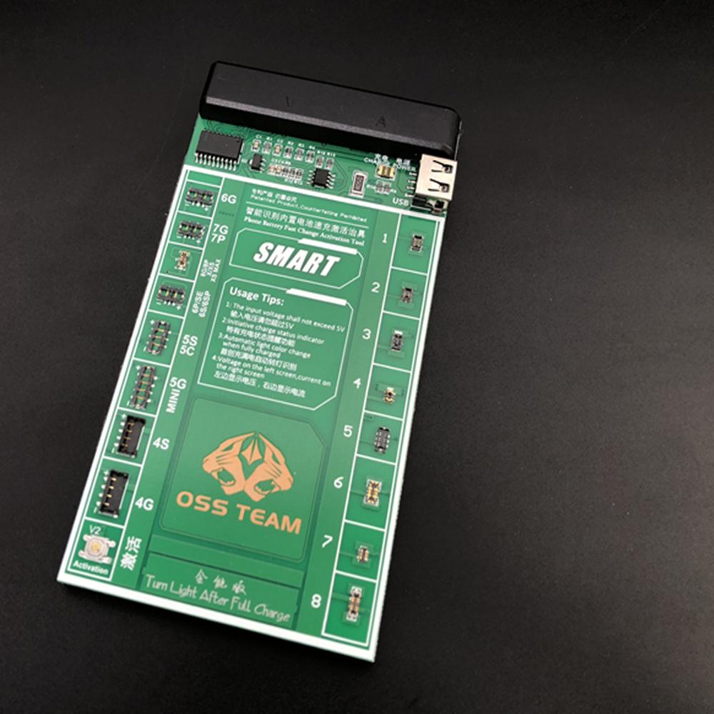 Battery Quick Charging Activation Board Test Fixture for iPhone XS MAX X XR 8 7 6 5 4 Plus for Samsung xiaomi Huawei Repair Tool