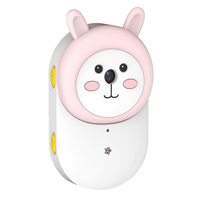 freundlicher WIFI Digital Kamera 1600W Pixel Niedlichen Karikatur Tiere Pädagogisches Spielzeug für freundlicher Mini freundlicher Kamera Art Kamera: Rosa
