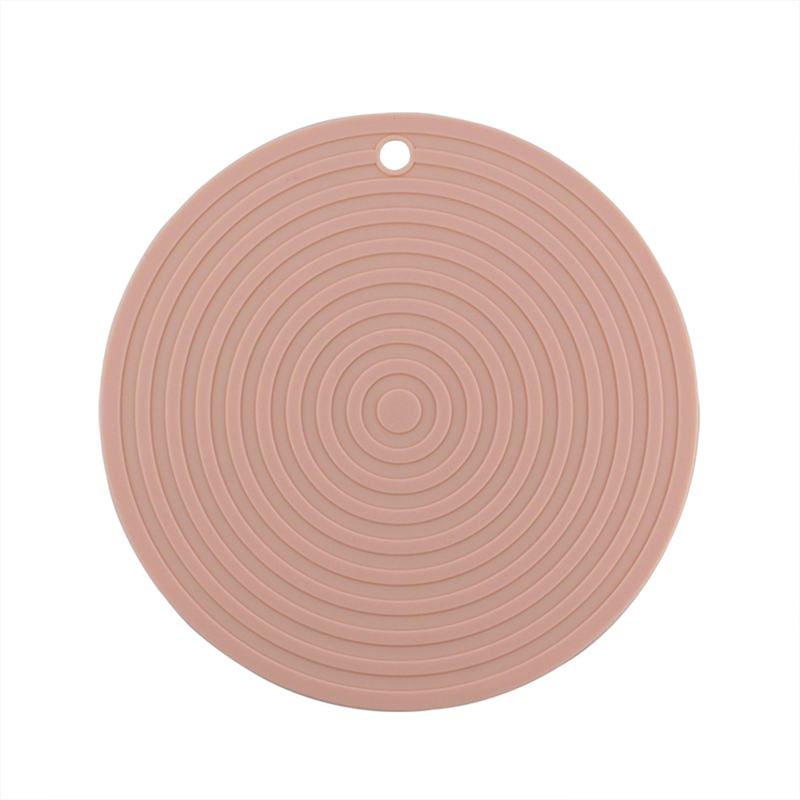 24cm silikone grydelapper fortykket varmebestandig bordskånermåtte coaster bordpude dækkeserviet krukkeåbner cool værktøj overfladebeskyttere