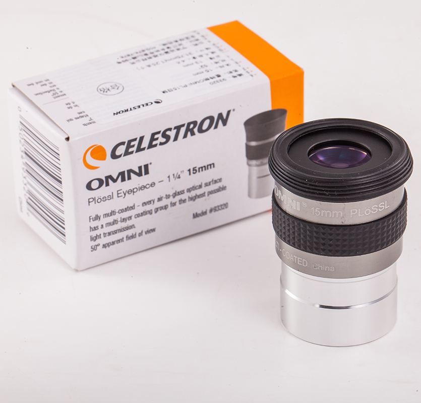 Ocular Celestron OMNI, accesorio para telescopio astronómico, campo de visión de 52 grados, ocular de 4 mm, 6 mm, 9 mm, 12 mm, 15 mm, 32 mm, 40 mm: Naranja