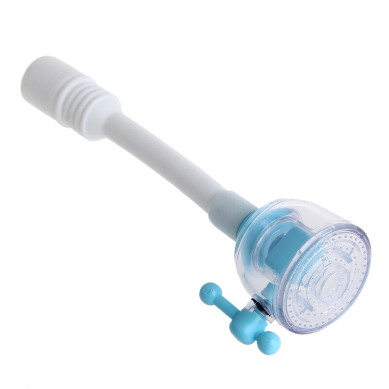 Waterbesparende Kraan Keukenkraan Kraan Slang Beluchter Swivel Verstelbare Sproeier Uitloop: Blauw