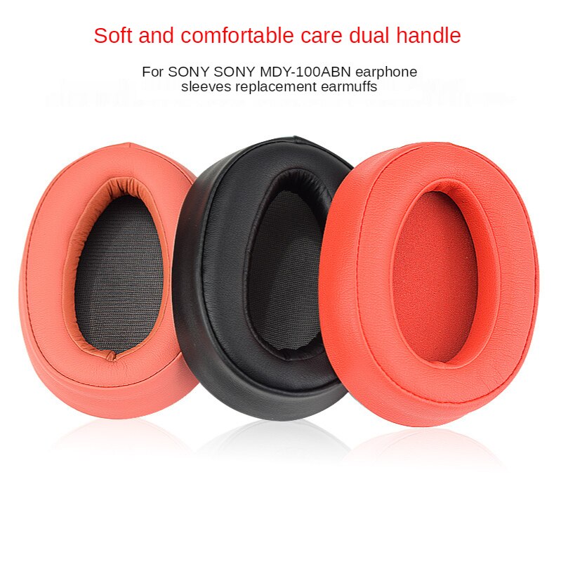 Oorkussen Voor Sony MDR-100ABN WH-H900N Hoofdtelefoon Oorkussen Kussen Cups Cover Oordopjes Oorbeschermers 1 Paar