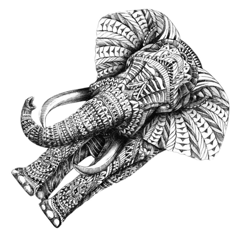 1Pc Leuke Nuttig Chic Grappige Unieke Olifant Vormige Sticker Voor Home Shop Muur