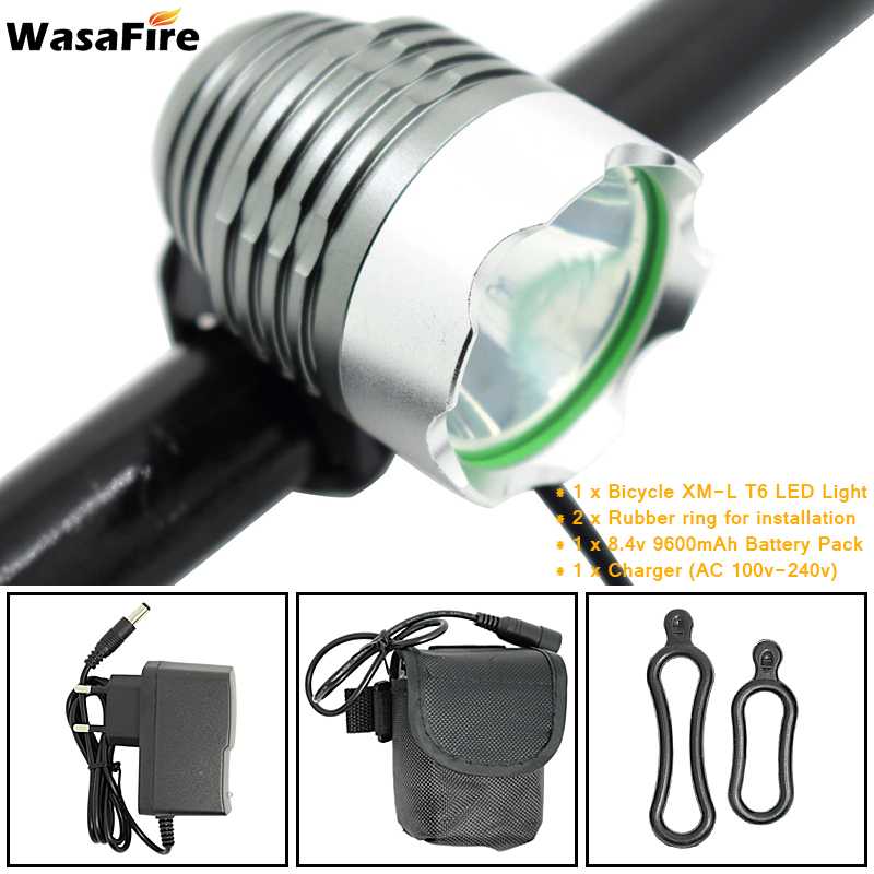 2000LM XML T6 portato luce per bicicletta ricaricabile luci anteriori per bici faro per montagna bicicletta faro per ciclismo 18650 torcia a batteria: Packag D