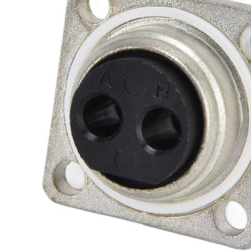 Power Connector 2 Pin Socket DC 60V 20A for Electrical Connections