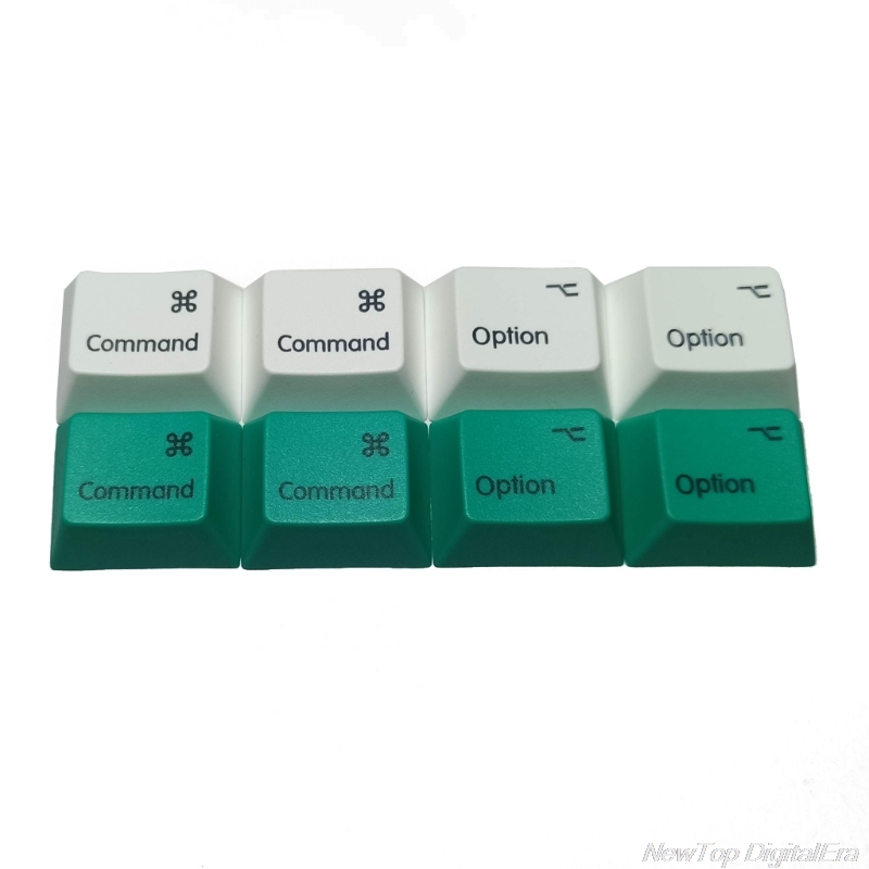 4Pcs Common Option PBT Dye Subbed Mac Keycaps R1 For Mechanical keyboard Keycaps 1.25U 1.25X Key Cap M11 21