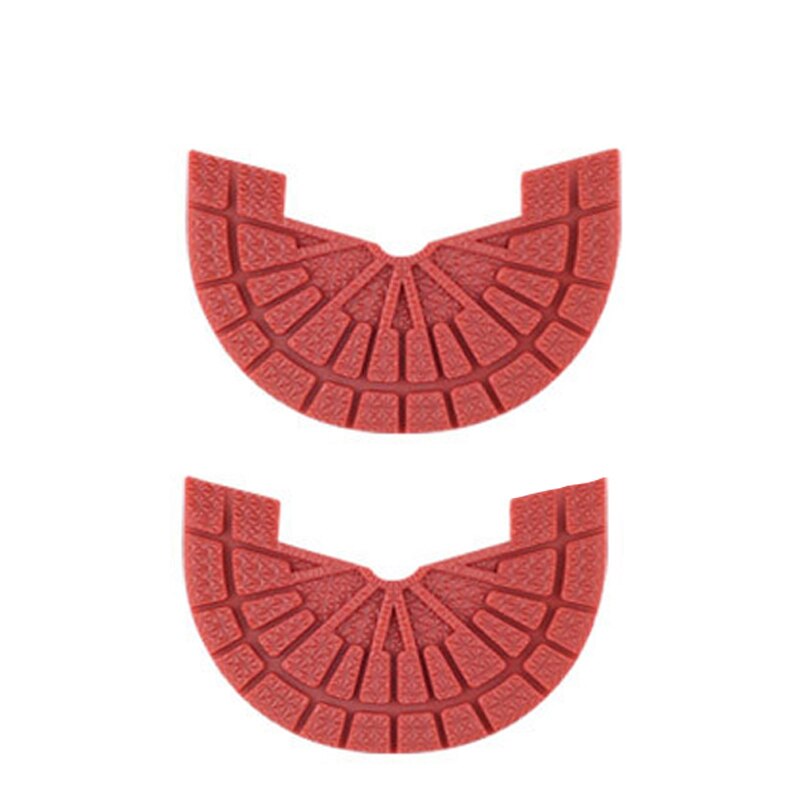 Sunvo Heel Sole Protector for Sneakers Shoes Outsoles Self-Adhesive Sticker Rubber Repair Insole Shoe Care Protection Accessorie: Red / EU 41-42