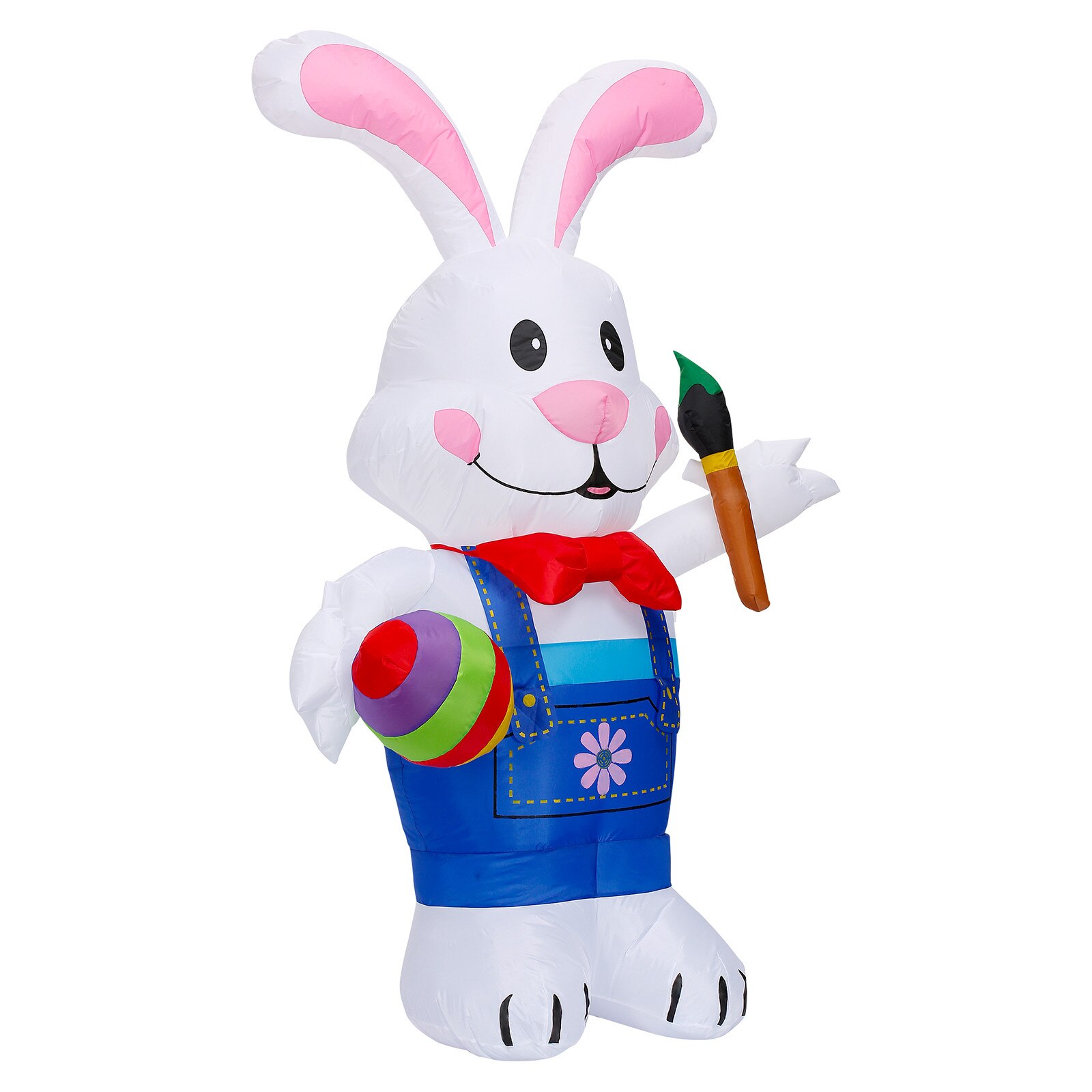 Led Easter Atmosphere Decoration Inflatable Outdoor Toys Cosplay Outfit Cartoon Easter Atmosphere Decoration Fun Holding Pen