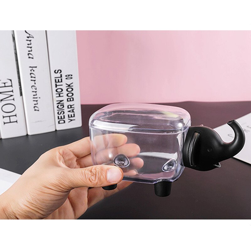 Caja creativa de bastoncillos de algodón, caja de plástico con forma de elefante, organizador de palillos de dientes, decoración de Mesa del hogar, 1 ud., nueva