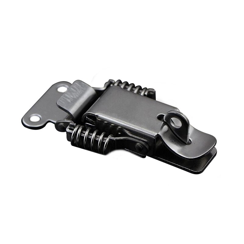 Cabinet Lock Box Hasp Case Iron Spring 67*24 Toggle Locks For Drawer Gate Door Furniture Hardware: White