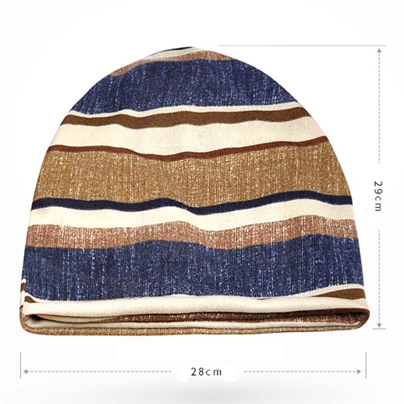 Lakkihuivi raidallinen flanelli casual style aurinkosuoja hengittävä stretch aurinkohattu kaulanlämmitin hattu