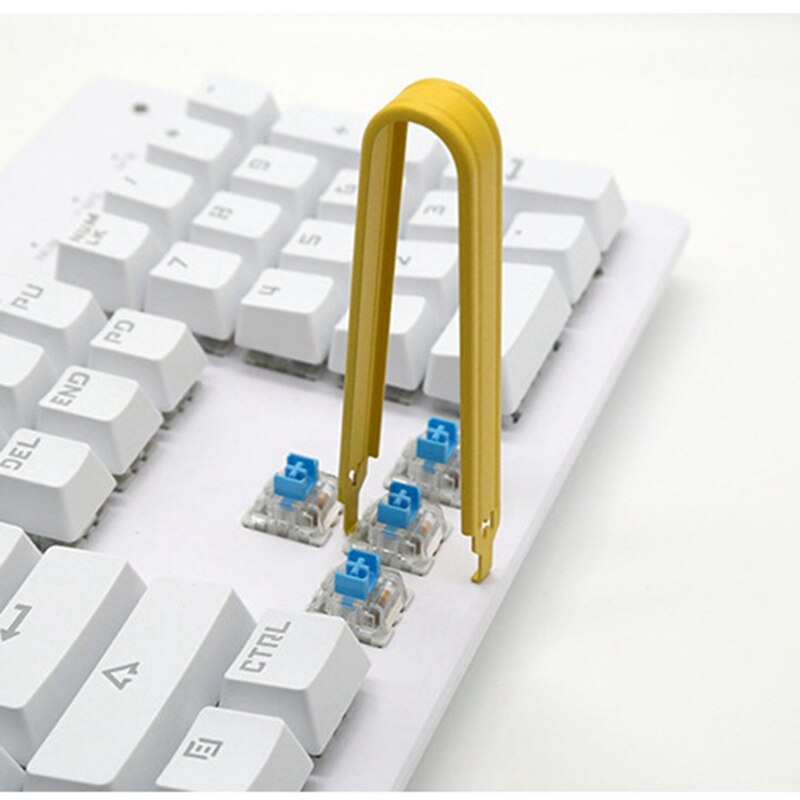 2 Stck Keycap Abzieher Edelstahl IC Abzieher Zangen Auszieher Entferner Hand Werkzeug Für Computer Mechanische Tastatur