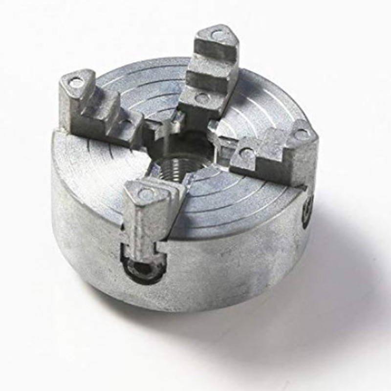 GTBL Four 4 Jaw Chuck Z011A For Metal Mini Lathe M12X1Mm Threaded Back 1.8~56Mm/12~65Mm Mini Collet Lathe Accessory