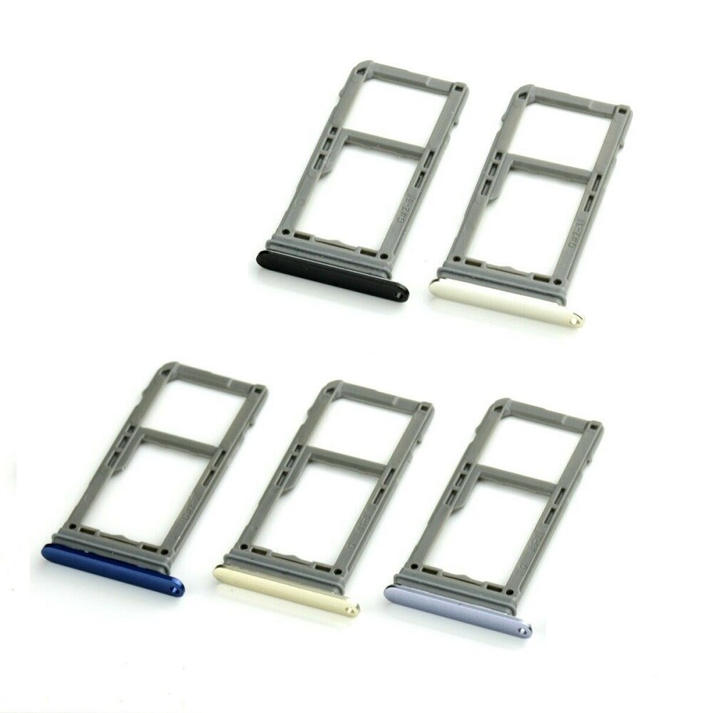 Soporte para tarjeta de memoria Micro SD para Samsung Galaxy Note 8 SM-N950, Color plateado/Negro/azul/dorado/púrpura, SIM única