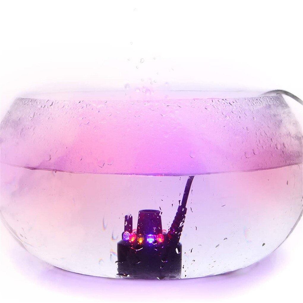 12Led Ultrasonic Humidifier Mist Maker Fogger Nebulizer Water Fountain Pond Atomizer Head Air Humidifier Diffuser