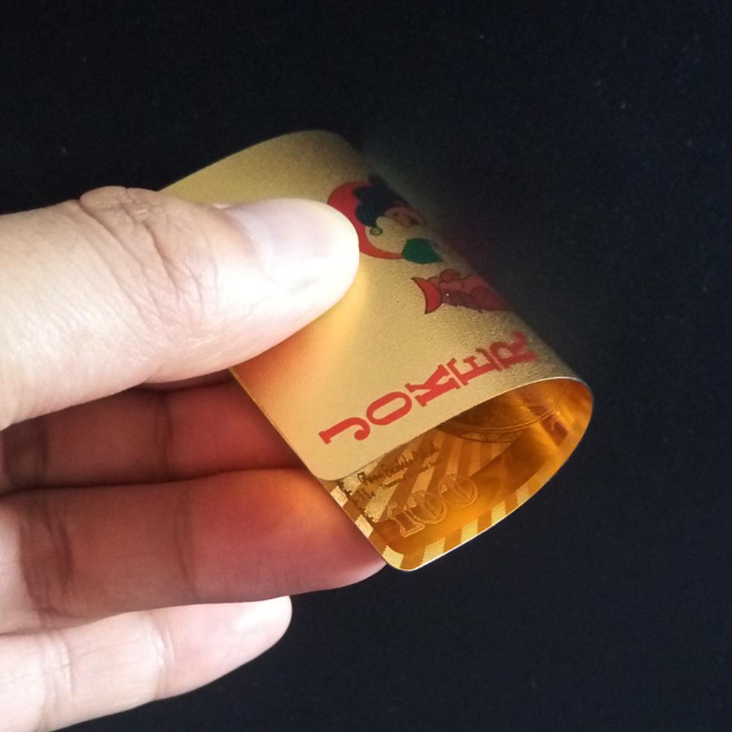 Playing Cards Gold foil Durable Poker Cards Deck of Cards