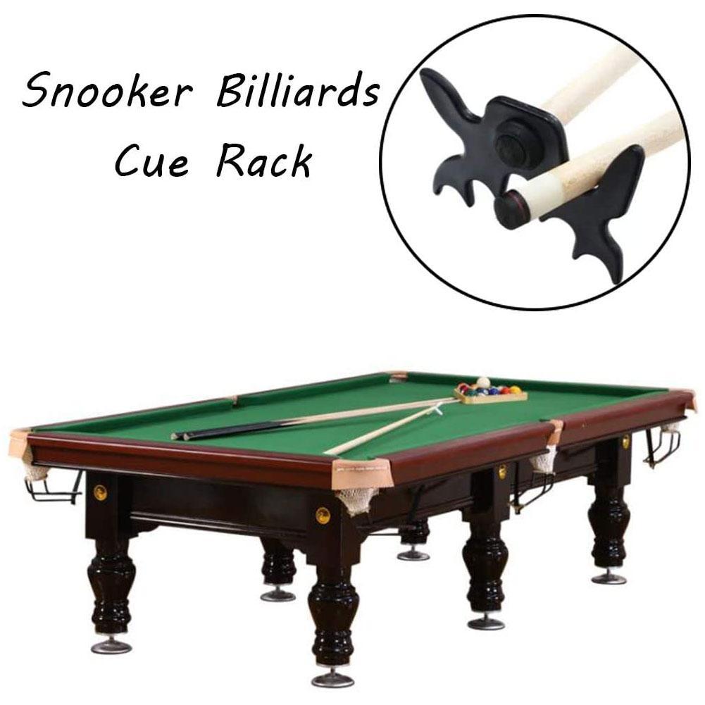 Biljardikiekko teline silta pää risti sarvet sauvan pidike snooker allas muovinen staghorn muoto 2 väriä
