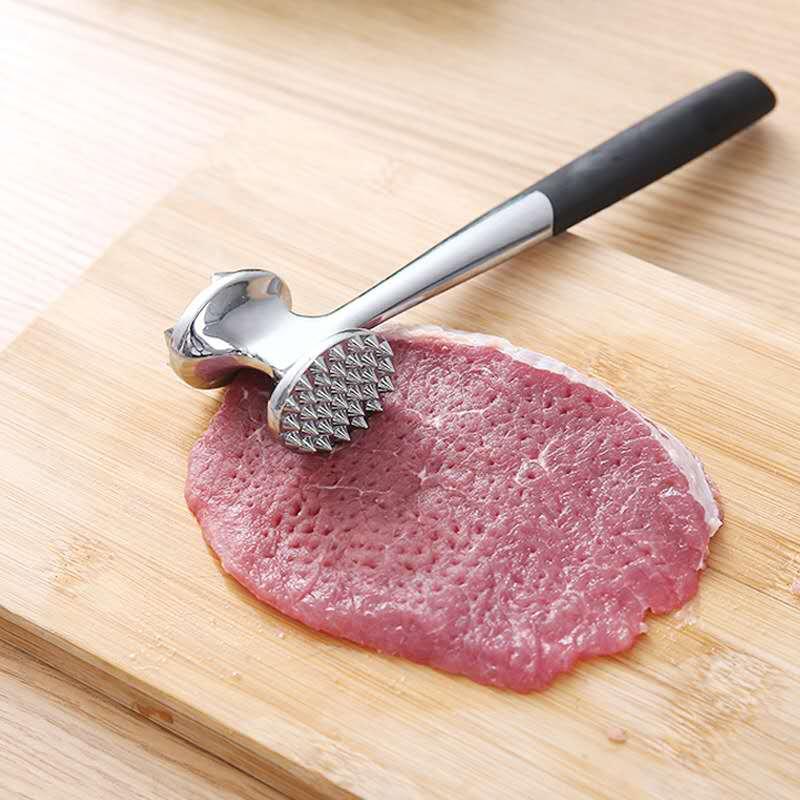 Cozinha bater carne martelo bife martelo bife martelo liga tendão disjuntor concurso carne dupla face martelo de carne doméstico pinho mea