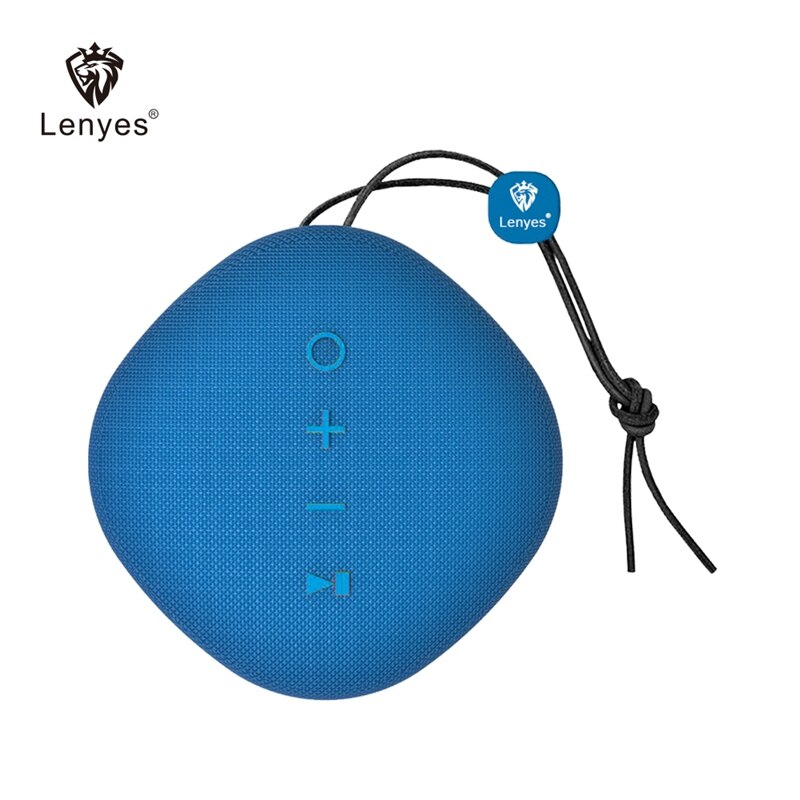Lenyes Traveller Bluetooth Speakers Outdoor V4.0 Speaker Waterproof IPX6 Portable Wireless 6W Stereo Bass Shower Subwoofer S801