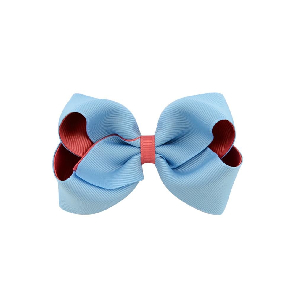 1Pcs 4 Inch Boutique Peuter Meisjes Snoep Kleuren Haarspeld Haarelastiekjes Krokodil Clips Met Kids Kinderen Haar Accessoires 656: 0715