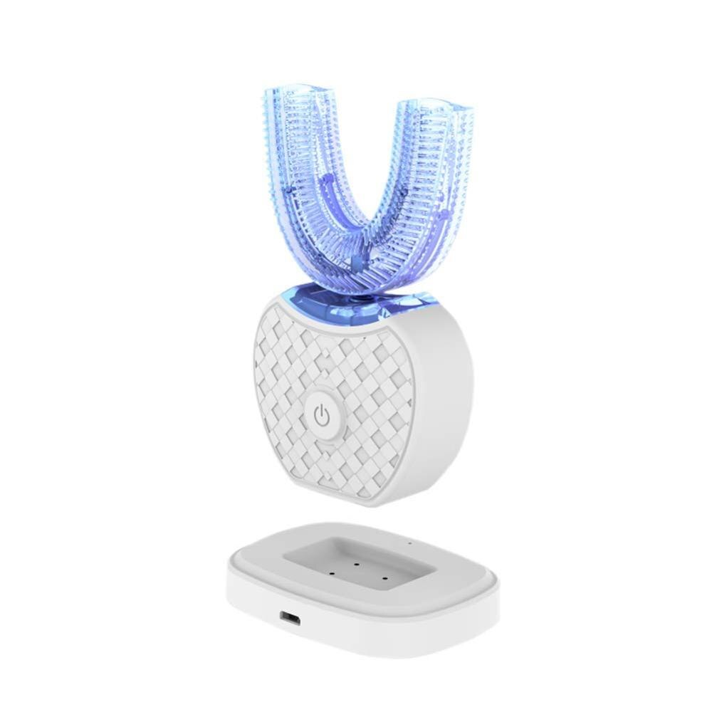Tanden Whitening Blauw Licht U Ultra Sonic Elektrische Tandenborstel Usb Opladen Intelligente IPX7 Waterdichte Automatische Sonic Tandenborstel