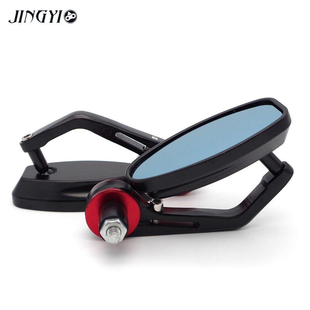Espejos retrovisores laterales para manillar de motocicleta bajaj pulsar 200 ns accesorios dominar 400: Red