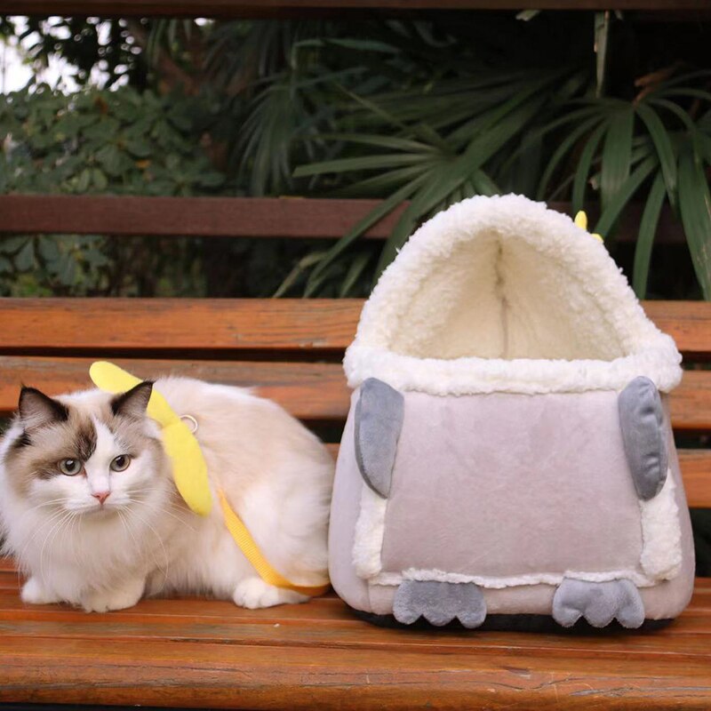 Window Cat Backpack Space Carrier for Cat Transport Bag Breathable Travel Transparent Backpack with Tape Cat Pet Carrier: penguin cat bag