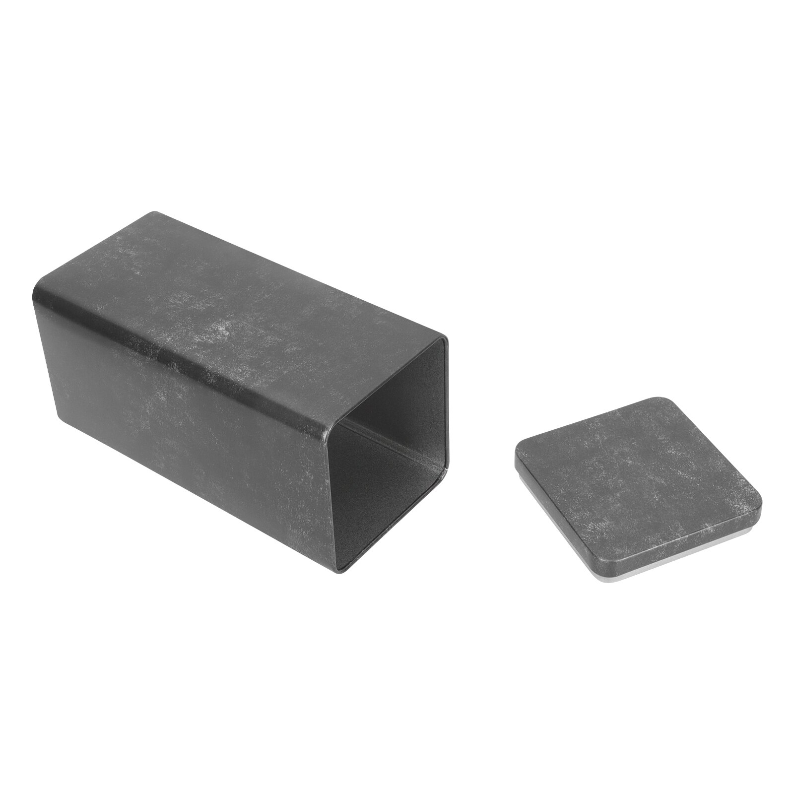 Tinplate Tea Caddy Retro Style Tea Storage Can Portable Tea Tin Home Office Tea Container: Default Title