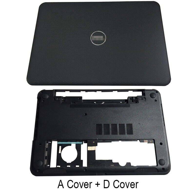 Laptop Lcd Back Cover Voor Dell Inspiron 15R 5521 3521 5535 5537 Voorkant Palmrest Bottom Case Lcd Scharnier zwart 0Xtfgd
