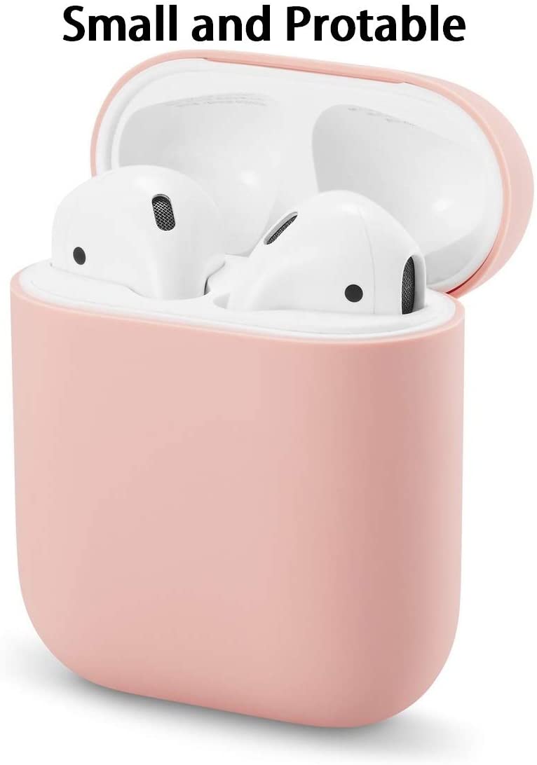 Funda de silicona para Airpods 2/1 cubrir lindo Airpods Ultra-delgada Airpods 2 MIFN auriculares para los Airpods 2/1 casos