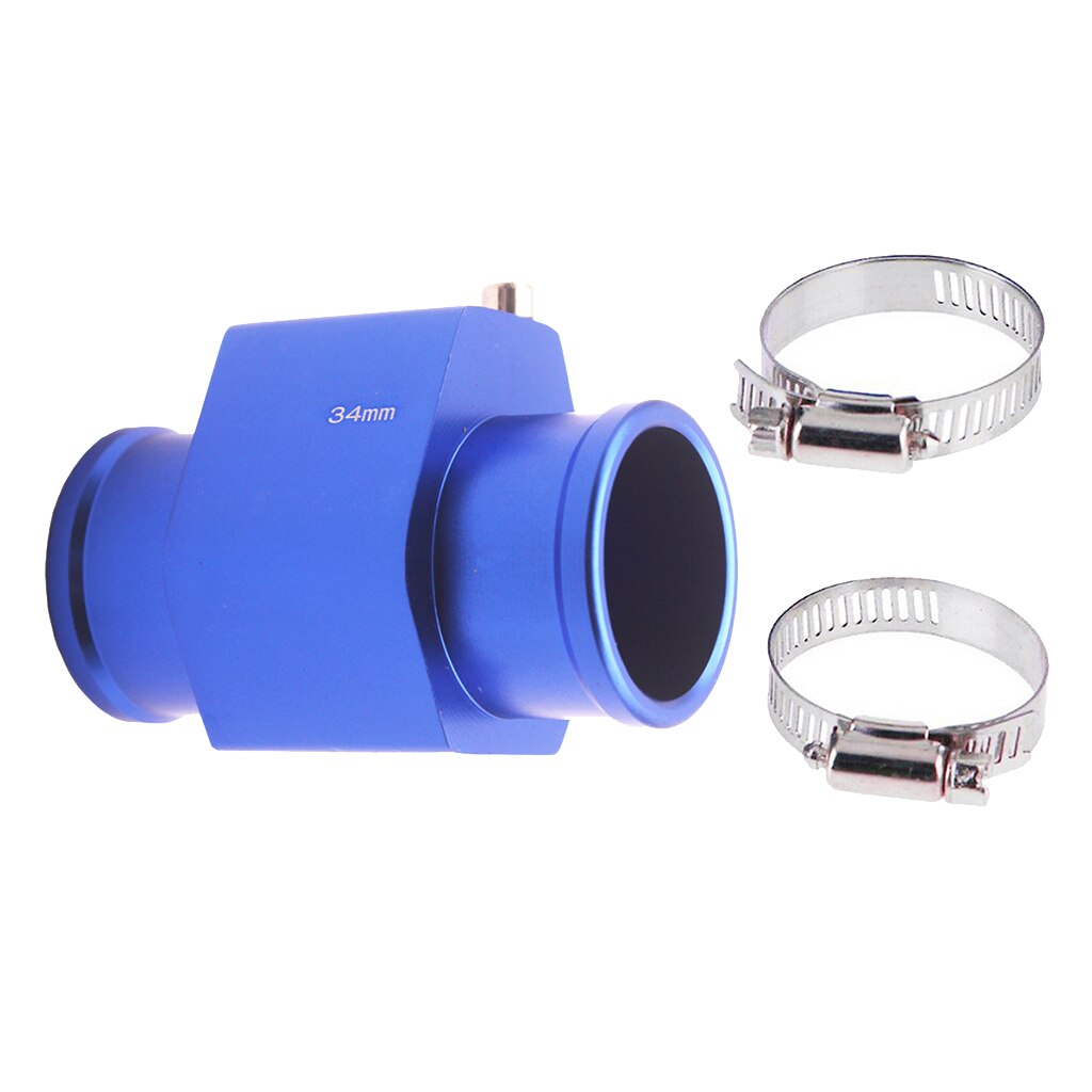 Wasser Temperatur Anzeige Kühler Schlauch Sensor Adapter Anschluss Rohr 34mm