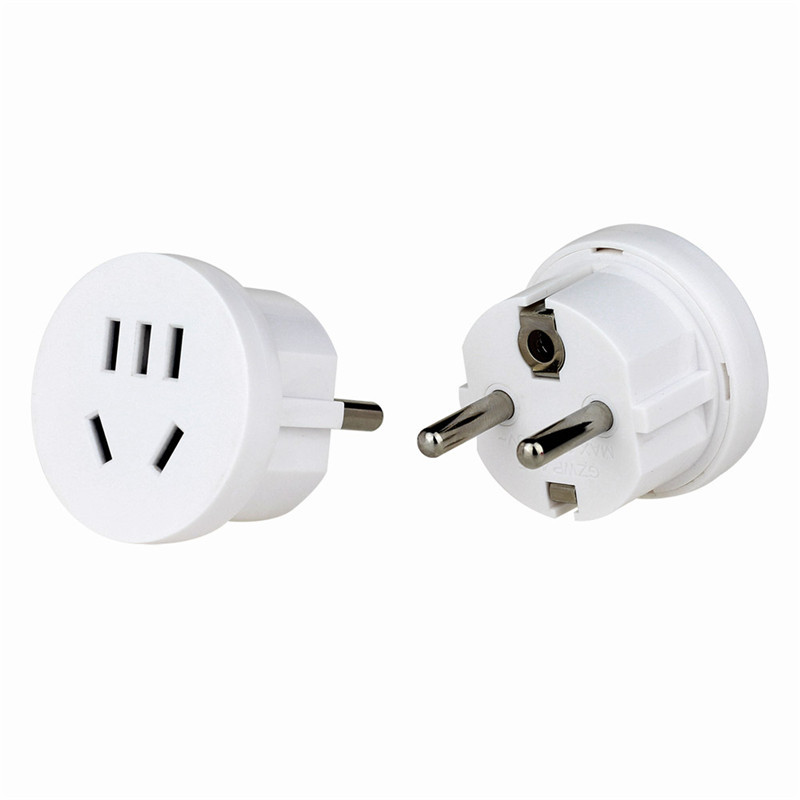 US AU to EU Euro Europe Wall charger AC Power Socket Plug Travel Charger Adapter Converter Korea/Germany 4.8mm power adapter