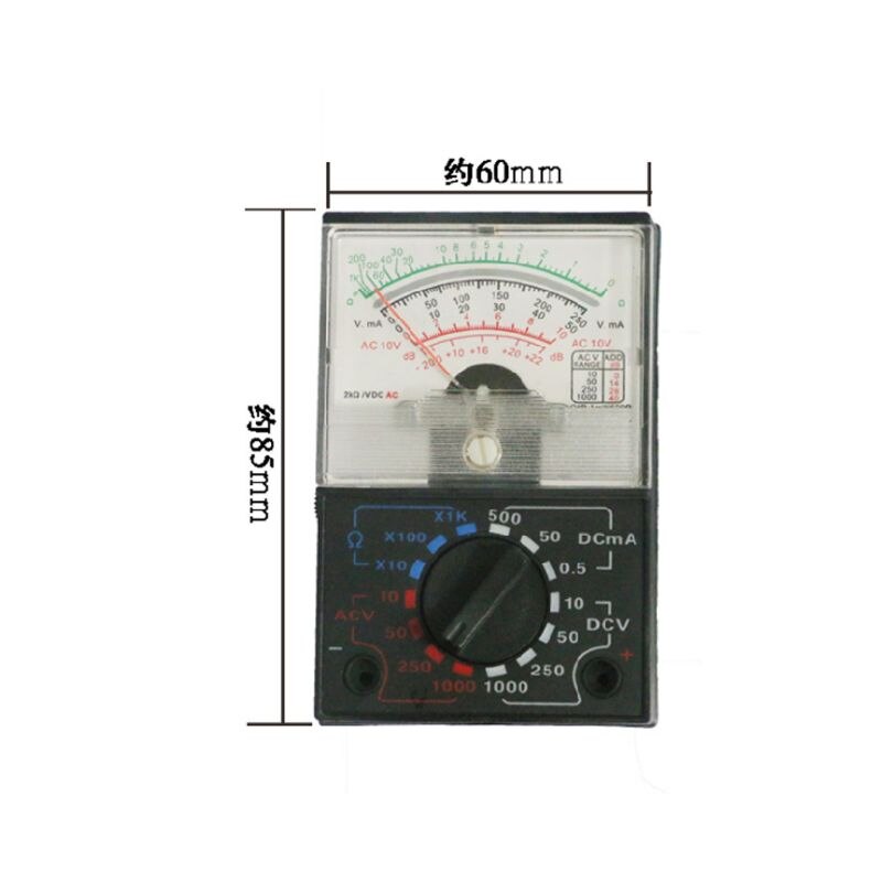 MF-110A Pointer Type Digitale Multimeter Elektrische Natuurkunde Experiment Junior High School Natuurkunde Onderwijs Test Apparatuur
