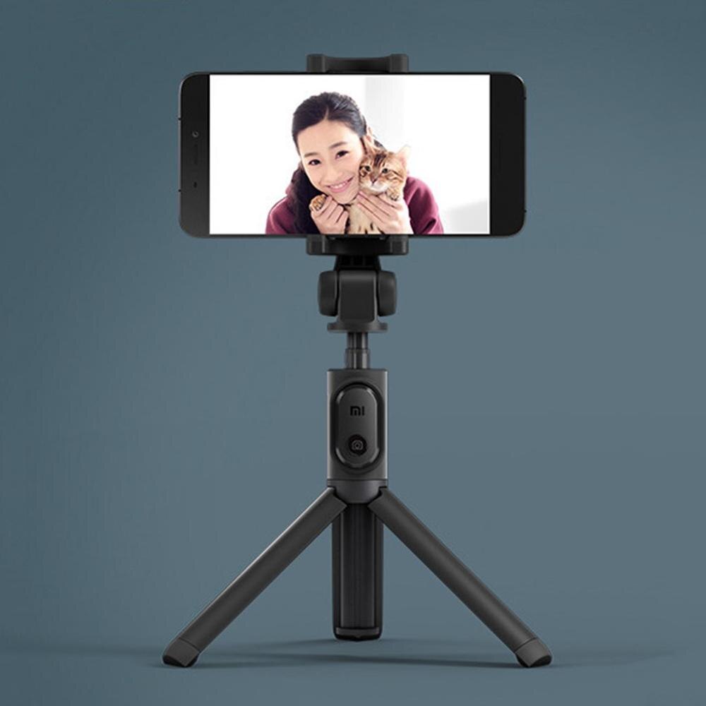 Originele Xiaomi Selfie Stick Opvouwbare 360 Rotatie Statief Draadloze Knop Afstandsbediening Selfie Stick Voor Ios/Android/Xiaomi
