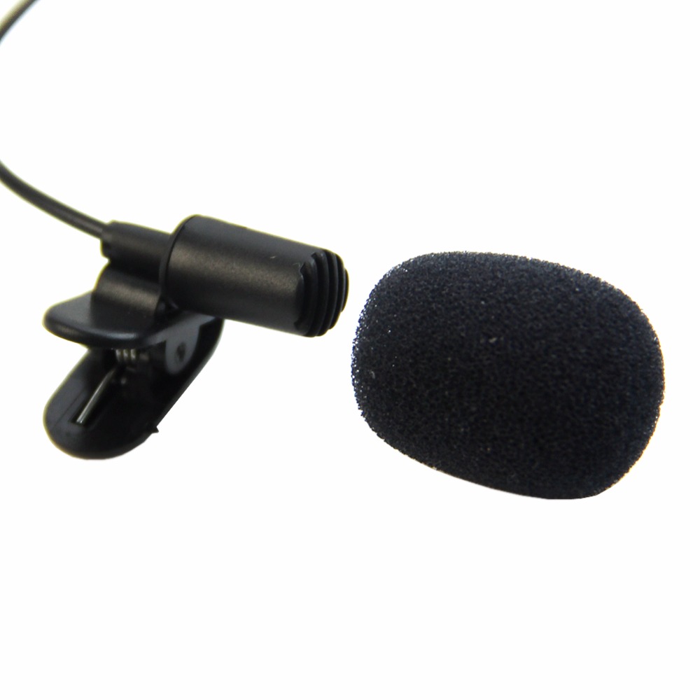 Mini 3.5mm Hands Free Clip on Mini Mic Microphone for PC Notebook Laptop