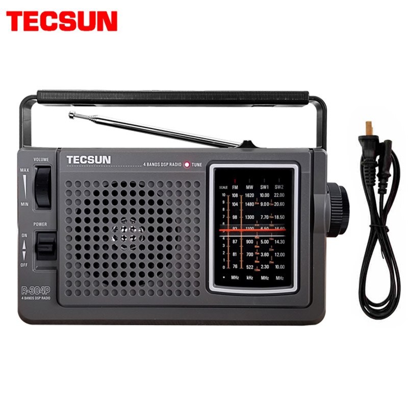 Tecsun R-304 R-304P Radio Dsp Draagbare Radio Ontvanger Fm Radio Hoge Gevoeligheid Radio Desheng