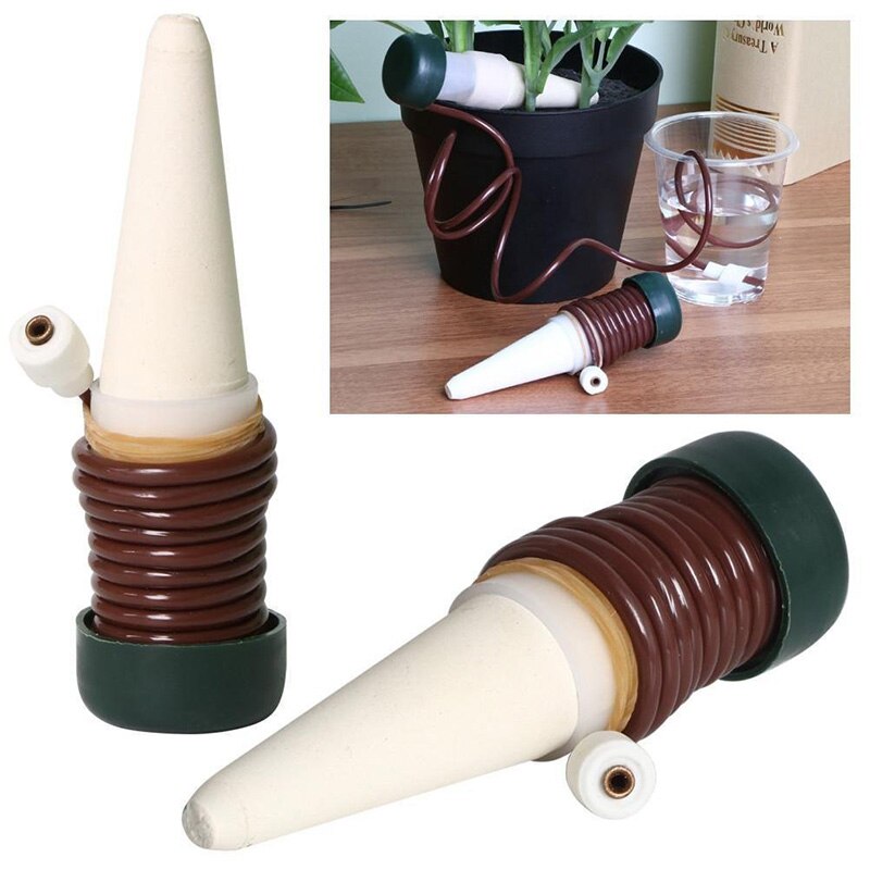 20-Pack Automatische Plant Watering Systeem Apparaten, slow Release Keramische Materiaal Feeder Voor Plant Self Watering Kit Voor O
