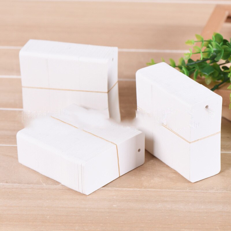100 Stuks Van Kleding Universal Label Blank Label ... – Vicedeal