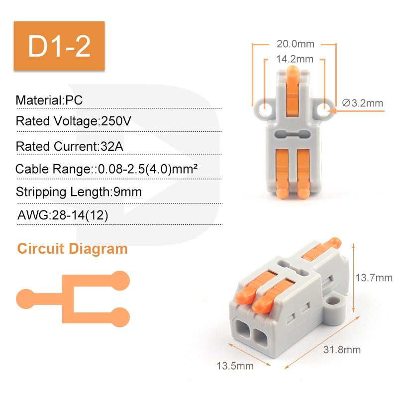 5 STKS Snelle Draad Connector Push-in Elektrische Klemmenblok Universele Splicing Bedrading Kabel Connectors Voor Kabel Verbinding SPL ﻿: Army Green