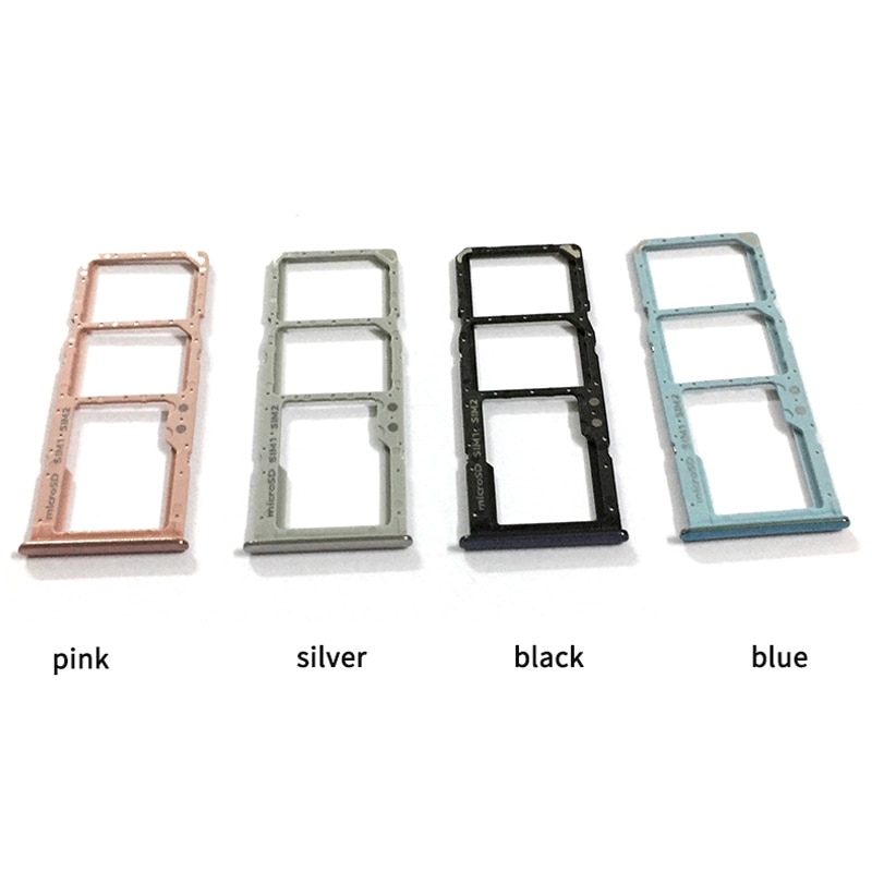 Voor Samsung Galaxy A51 A71 A515 A715 Sim Kaart Lade Sd Reader Houder Dual Sim Card Tray Slot Houder Vervanging deel