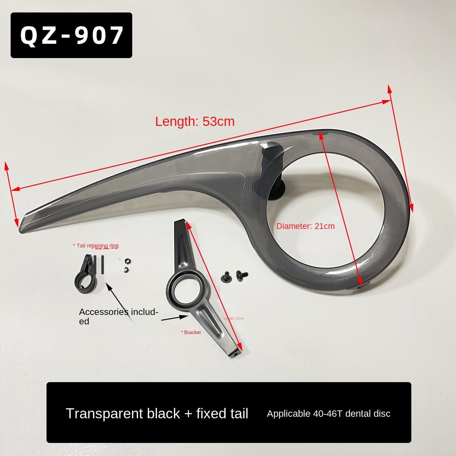 1 Set Bike Chain Guard High Strength Universal for 40-46 Teeth Chainrings Sprocket Crankset Guard Bicycle Protection Accessories: PURPLE