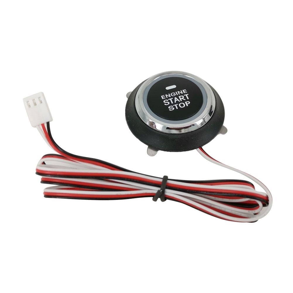 Car Start Stop Engine System Keyless Entry System Start Stop Button Push To Start Engine Auto Start Ignition Button For 12V Car