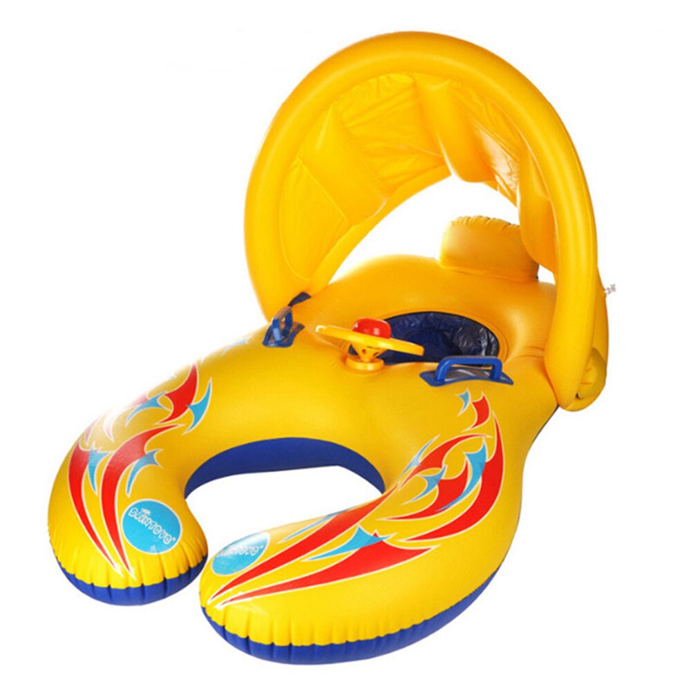 Bouée gonflable pour enfants, cercle de natation, siège en bateau, pour piscine d'été: PJ3647B