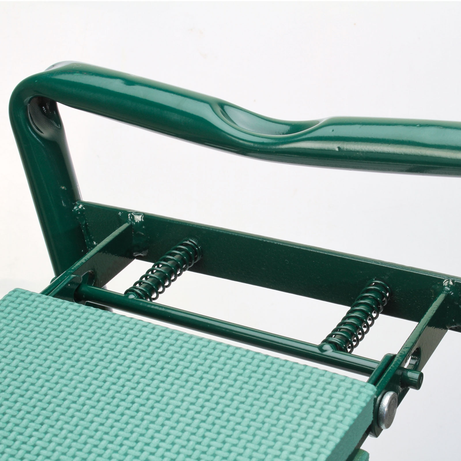 Foldbar havestol knæler sæde rustfri havestol med eva knælende pude leje 150kg