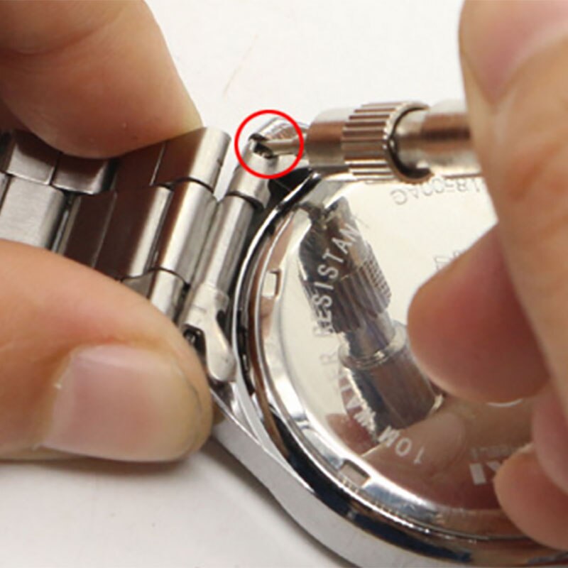 13 stk bord reparasjonsverktøy sett med bordjustering enhet stålbånd klokke fjerning kutt bytte stropp armbånd regulator